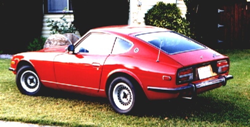 Red 240Z 1972 This 1972 Datsun 240Z has been kept almost completely stock